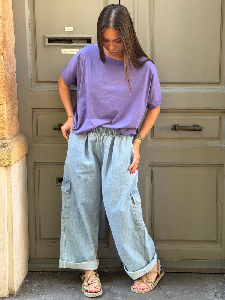 T-shirt PAUL violet
