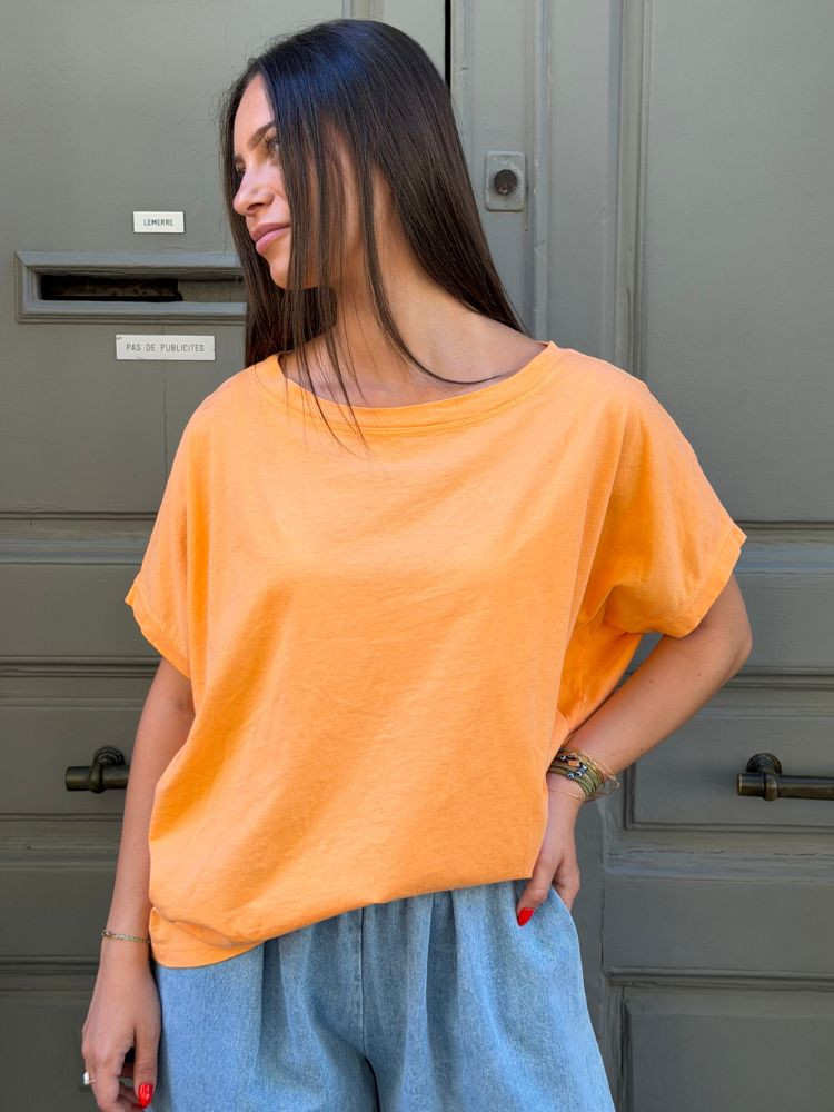 T-shirt NINE orange