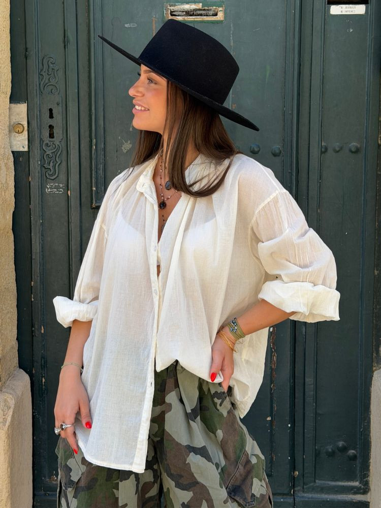 Chemise JOHANA écru