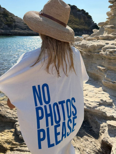 Robe t-shirt LORETO blanc