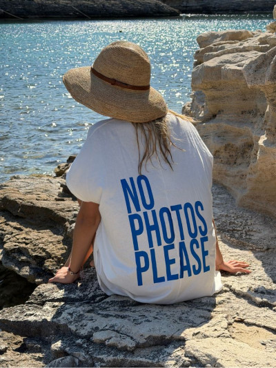 Robe t-shirt LORETO blanc