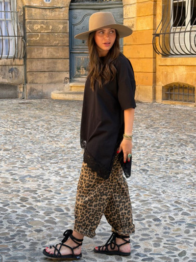 Pantalon ALBAN léopard