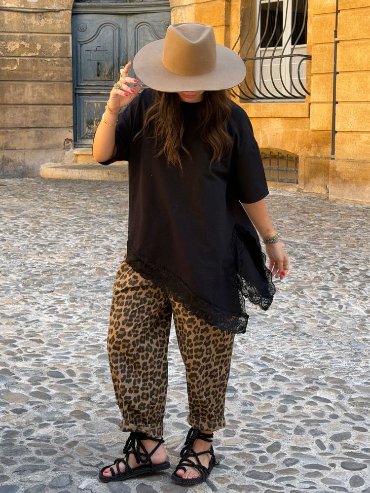 T-shirt ELISE noir