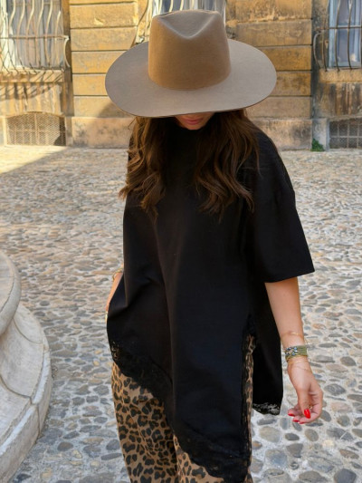 T-shirt ELISE noir