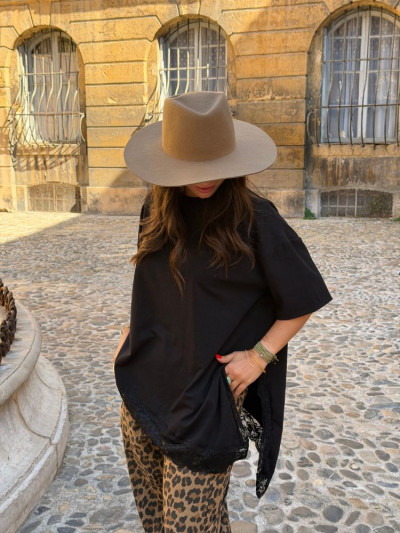 T-shirt ELISE noir