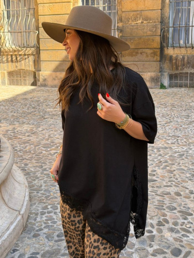 T-shirt ELISE noir