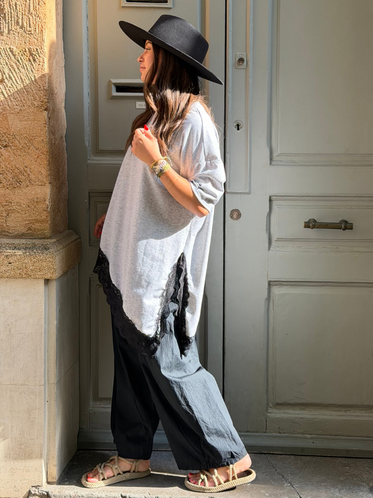 T-shirt ELISE gris