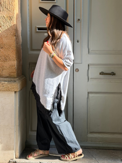 T-shirt ELISE gris