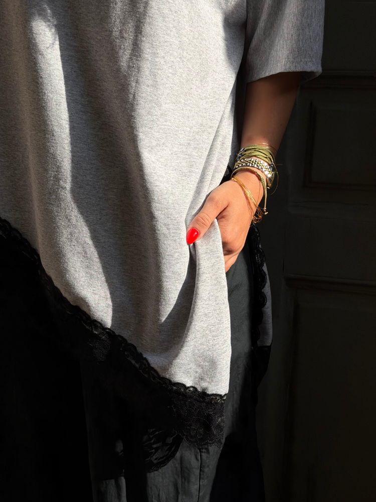 T-shirt ELISE gris