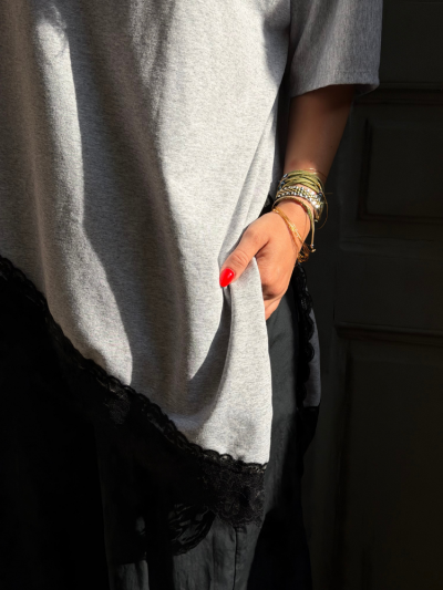 T-shirt ELISE gris