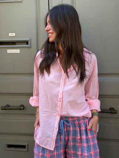 Chemise EDEN rose