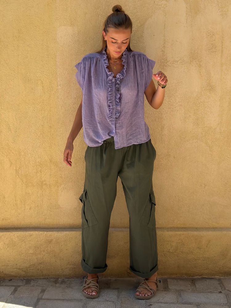 Chemise SONIA lilas