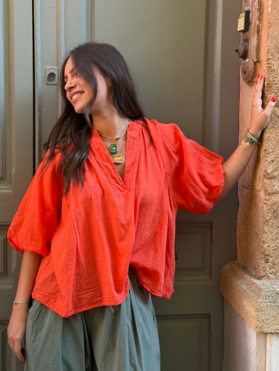 Blouse COCO orange