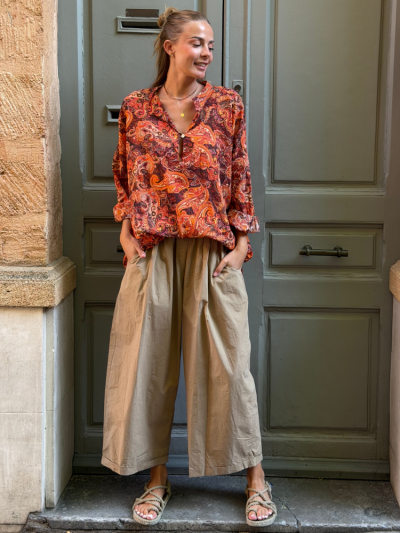 Pantalon NILA camel