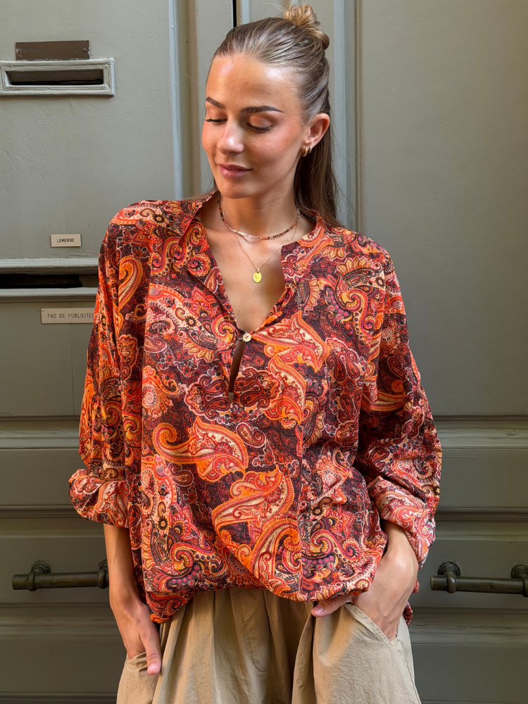 Blouse MIRABOLANO orange