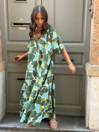 Robe NAMREK vert 2
