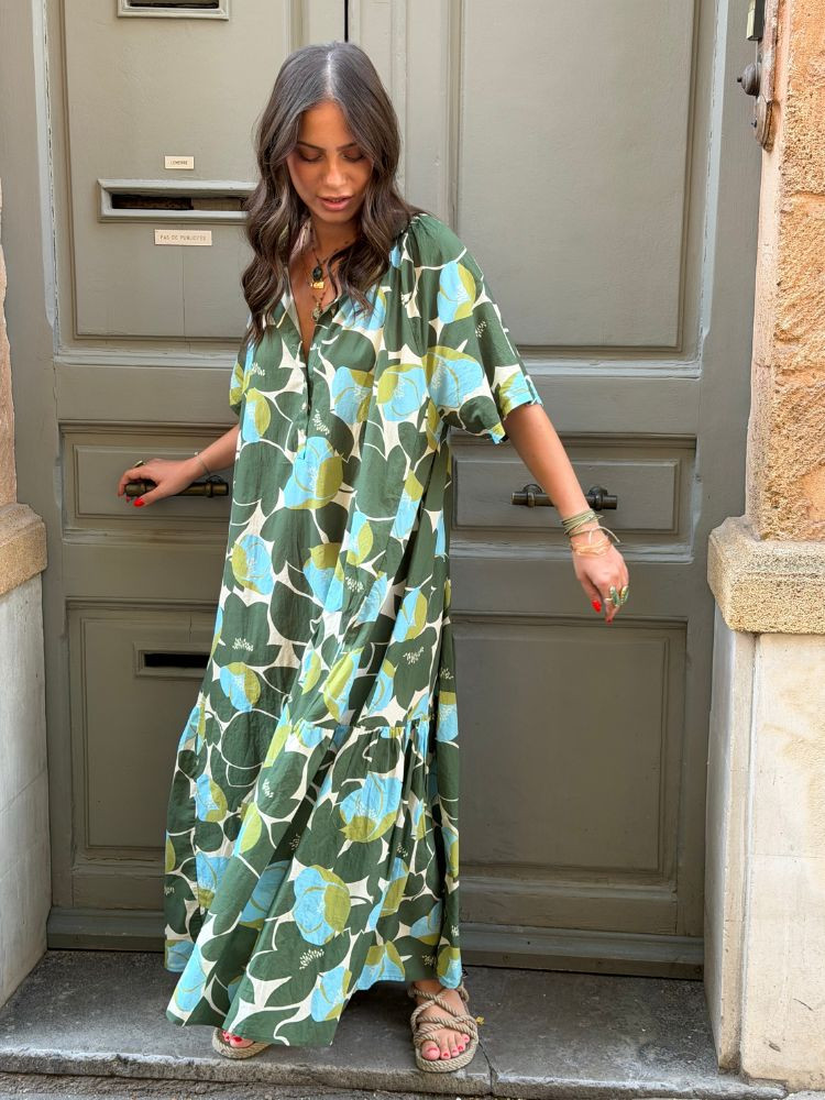 Robe NAMREK vert