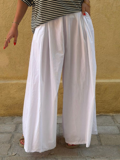 Pantalon CLEM blanc
