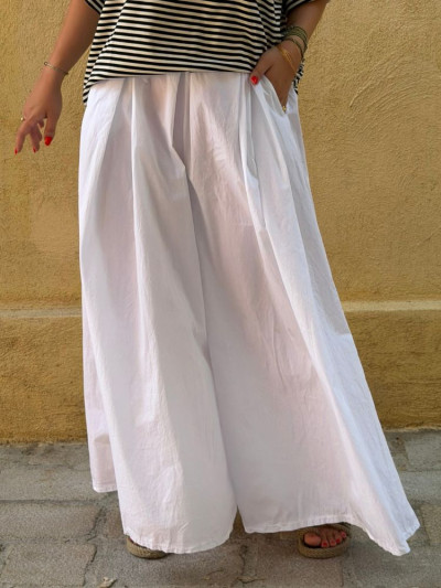 Pantalon CLEM blanc