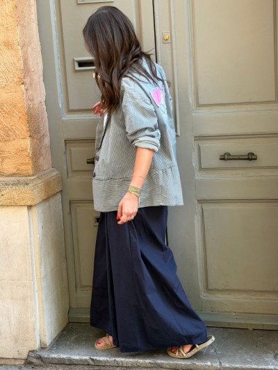 Blazer HADLEY rayé