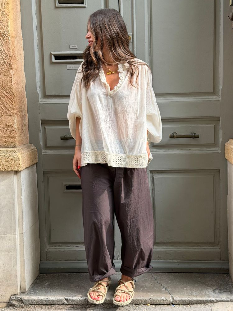 Pantalon AXEL choco