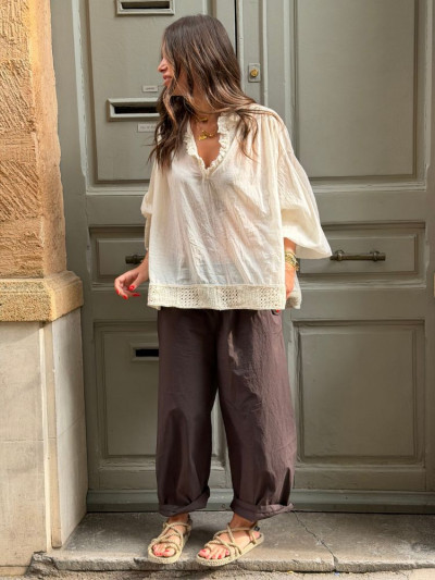 Pantalon AXEL choco 2