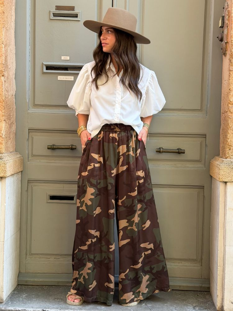 Pantalon CELESTE camouflage