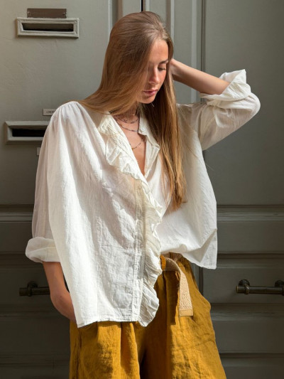Chemise FLORA blanc