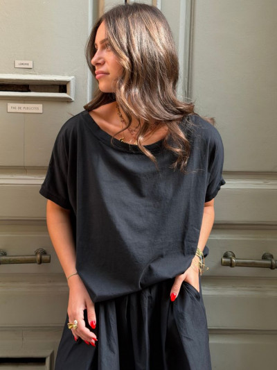 T-shirt PAUL noir
