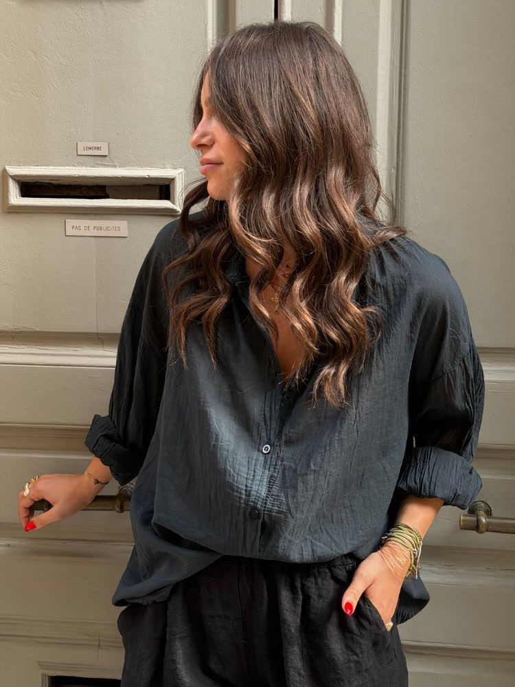 Chemise EDEN noir