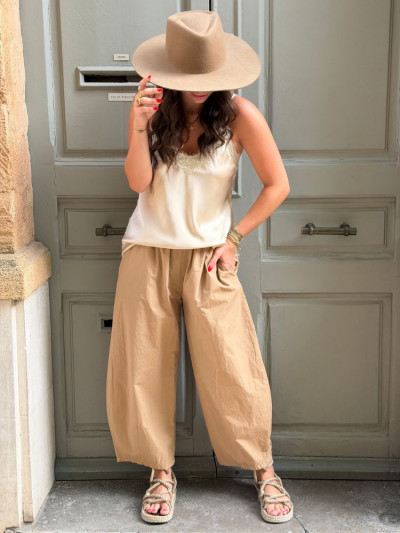 Pantalon AXEL camel