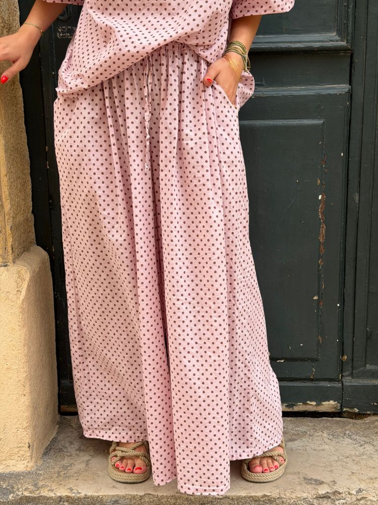 Pantalon MALO rose