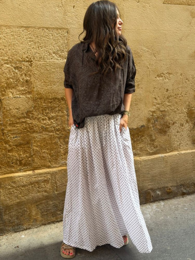 Pantalon MALO blanc 2