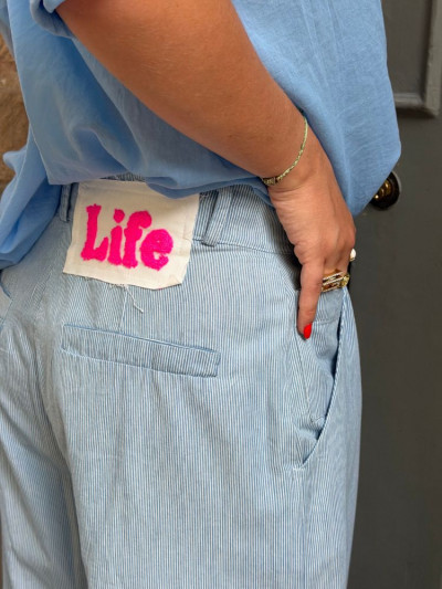 Pantalon ROSSANA bleu