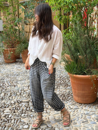 Pantalon PONTELUNGO noir