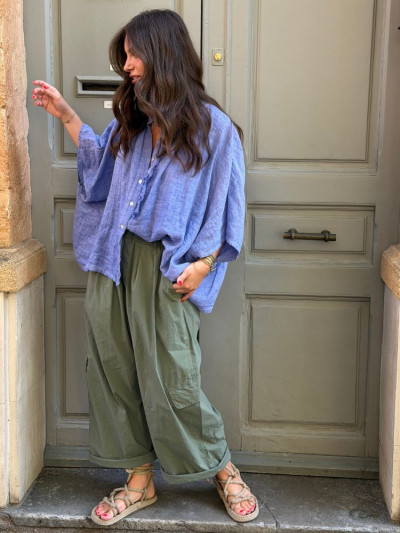 Chemise TIBURTINO bleu 2