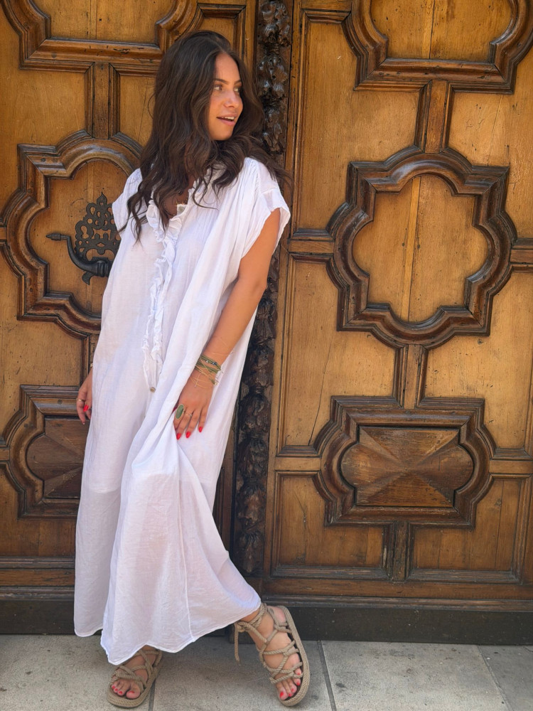 Robe OSCAR blanc