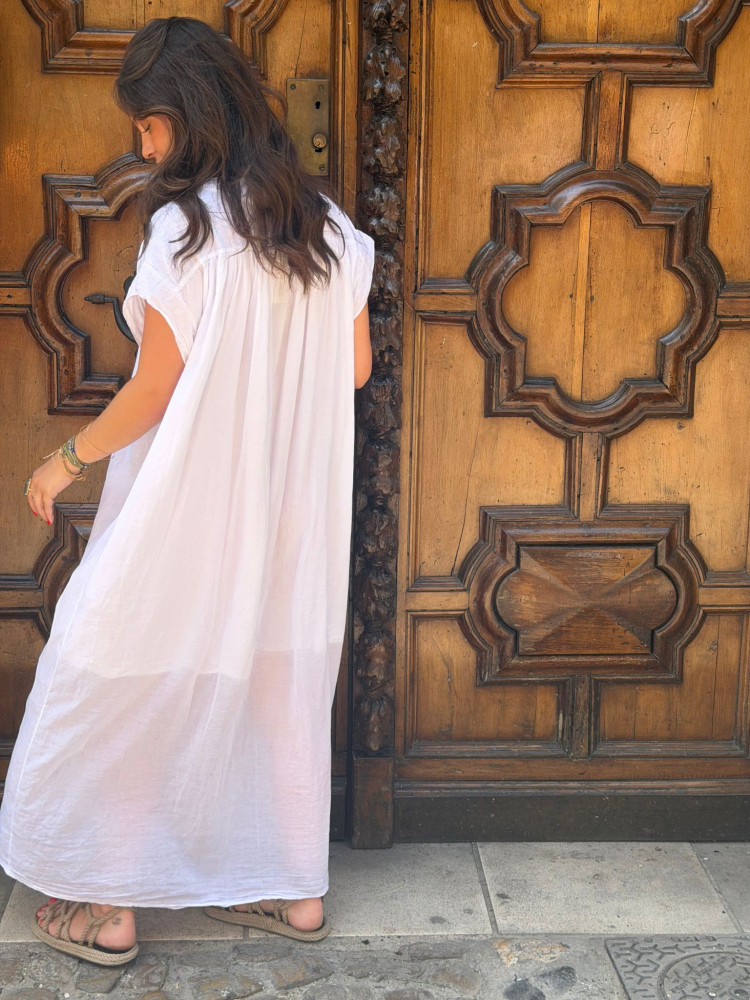 Robe OSCAR blanc