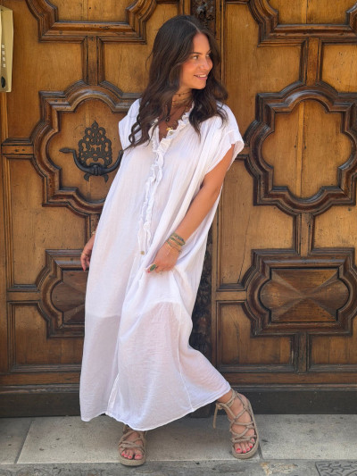 Robe OSCAR blanc
