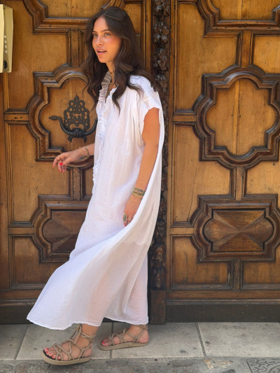 Robe OSCAR blanc 2