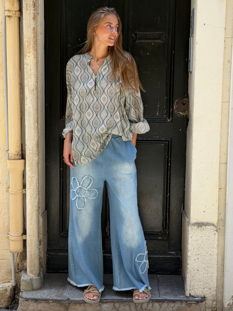 Blouse MIRABOLANO menthol