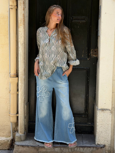 Blouse MIRABOLANO menthol