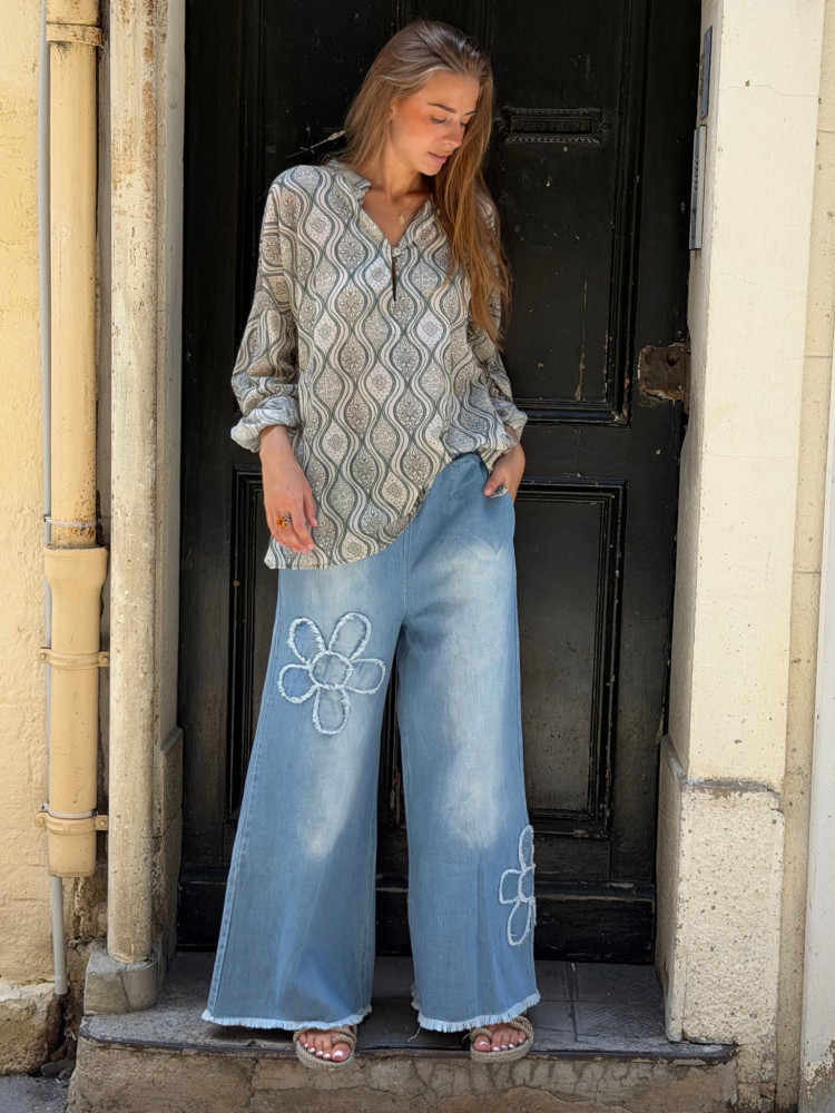 Blouse MIRABOLANO menthol