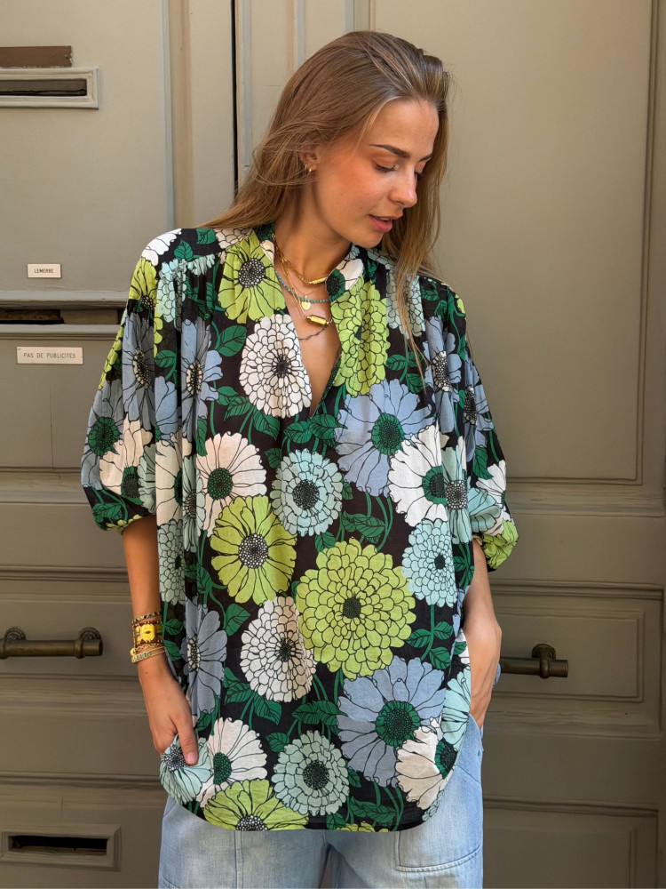 Blouse PANDORA vert