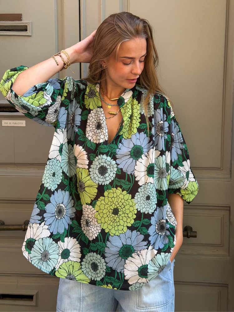 Blouse PANDORA vert