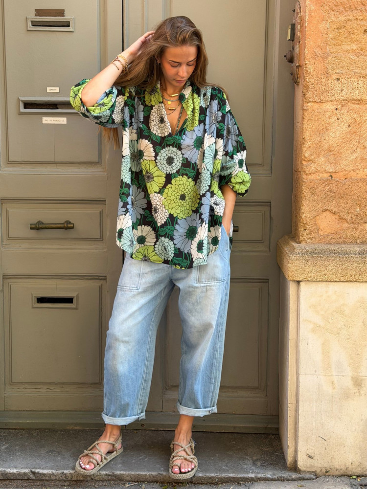 Blouse PANDORA vert