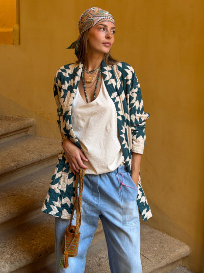 Kimono CHILLED émeraude