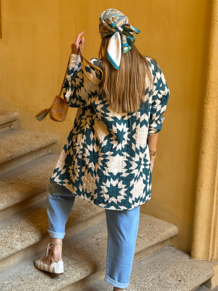 Kimono CHILLED émeraude
