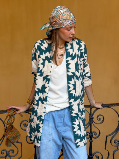 Kimono CHILLED émeraude