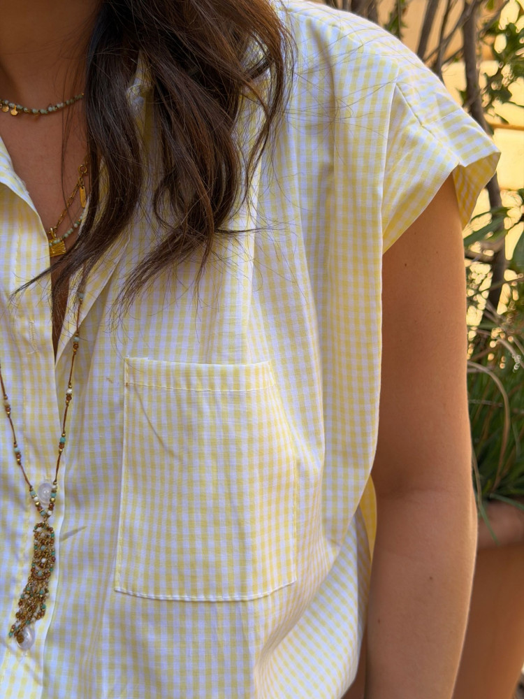 Chemise CARMEN jaune